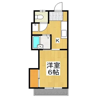 ハイツ平井【2階】の間取り