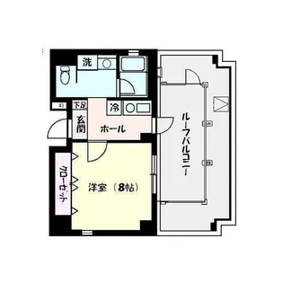NSK 2nd【9階】の間取り