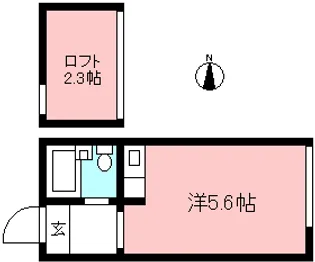 プラザドゥアドニスB棟【1階】の間取り