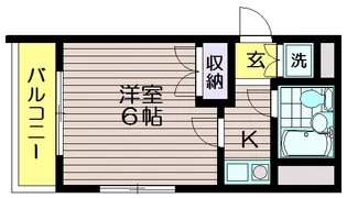 ビラオンズ千歳台【2階】の間取り