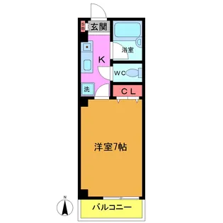 ラパン【1階】の間取り