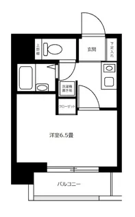 ジュエル京橋【6階】の間取り
