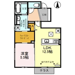 Plata(プラータ)【1階】の間取り