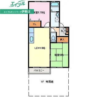 カンファトリー A【1階】の間取り