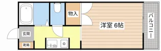 朝日ハイツ【2階】の間取り