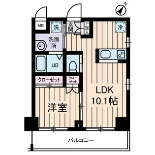 プレデパルク3【5階】の間取り
