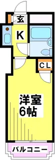 ハイムピア21【1階】の間取り