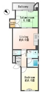 浜井ビル【2階】の間取り