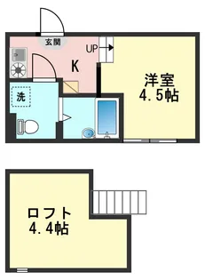 Arvita小岩【2階】の間取り