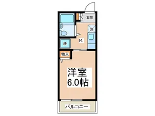 コスモスハイム【1階】の間取り