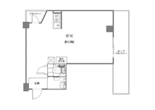 赤坂キャステール【9階】の間取り