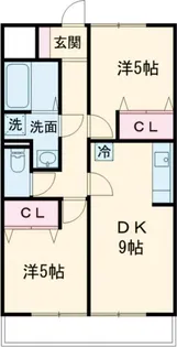 サニーマンション戸田【2階】の間取り
