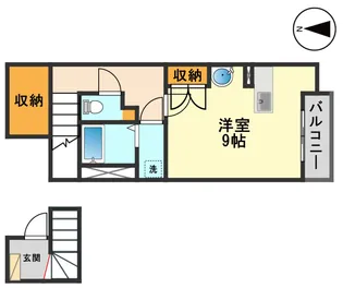 レオネクストボヌールH【2階】の間取り
