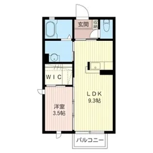 クレシア【2階】の間取り