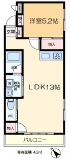 フラッツ金町【3階】の間取り