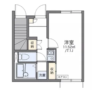 ミツワ【1階】の間取り