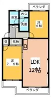 ガーデン緑ヶ丘【3階】の間取り