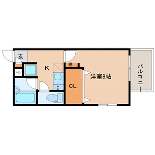 小島ビル【4階】の間取り