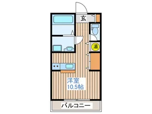 すまいる22番館【2階】の間取り