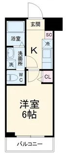 ラフィスタ宮崎台【5階】の間取り