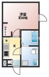 ブルックリンヒルズ【1階】の間取り