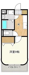 ハーヴェストIII【1階】の間取り