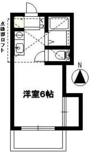 ウエストヒル【1階】の間取り
