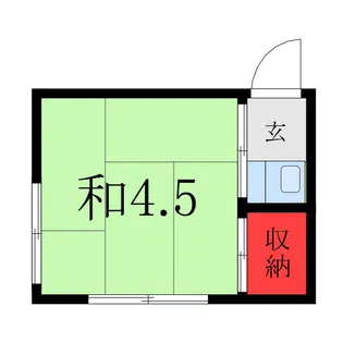 樟川荘【2階】の間取り