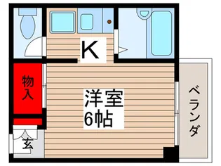 ペリエ新松戸【3階】の間取り