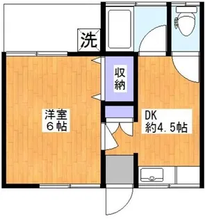 パールハイツ【1階】の間取り