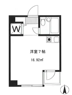 アイヒルズ目黒【4階】の間取り
