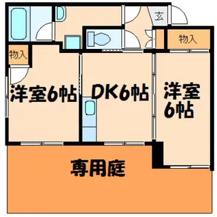 ロゼサナダ【1階】の間取り