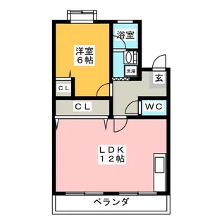 フジエコーポ【3階】の間取り