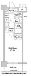 東京都墨田区千歳2【マンション】の間取り