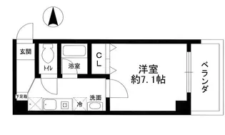 永澤金港堂ビル【4階】の間取り
