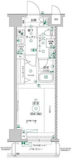 東京都江東区石島【マンション】の間取り