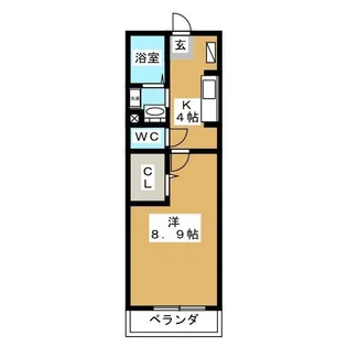 フラワーガーデン【2階】の間取り