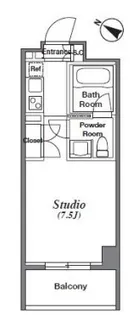 アジリア南麻布Js【3階】の間取り