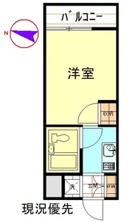 ウィンベルソロ鶴間第4【1階】の間取り