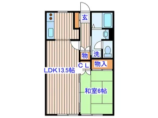 ウエストコーポIの間取り