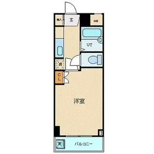 コート山谷【4階】の間取り