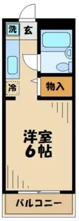 ルミニコスモス【1階】の間取り