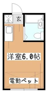 ヒールパイン本町【2階】の間取り