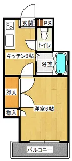 コスタ清武【3階】の間取り