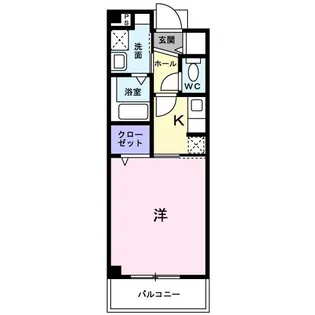 ファインズ コート【1階】の間取り