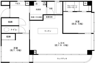 東京都墨田区菊川3【マンション】の間取り