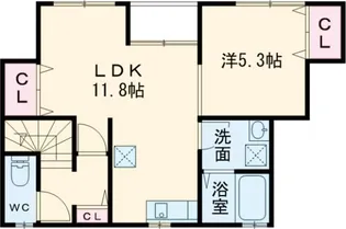 SORA【1階】の間取り