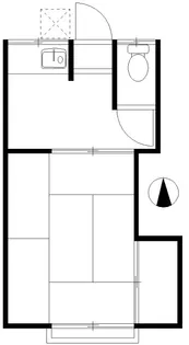さつき荘【1階】の間取り