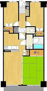 ウイング高崎【2階】の間取り
