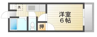 グリーンパレス三野A棟【2階】の間取り